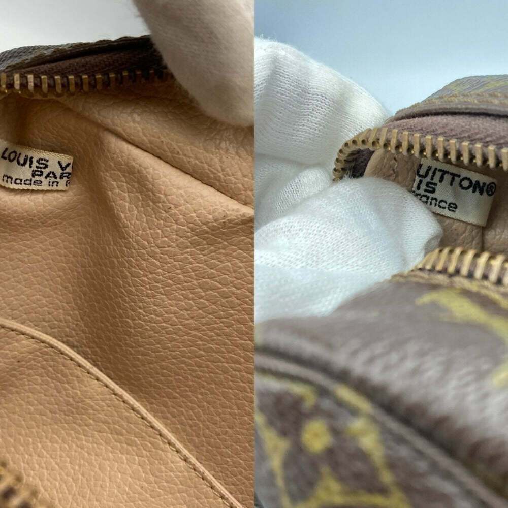 LOUIS VUITTON Authentic Brown Monogram Clutch Bag - Picture 10 of 10